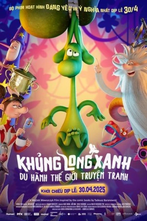 Khủng Long Xanh Du Hành Thế Giới Truyện Tranh 2024
