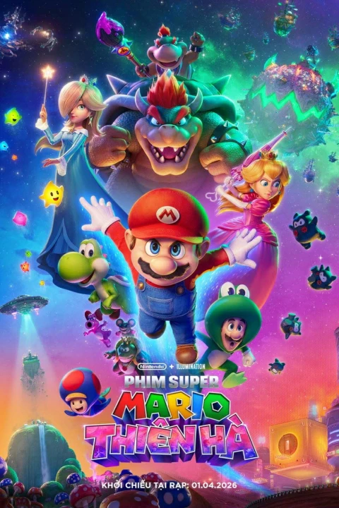 Phim Super Mario Thiên Hà 2026